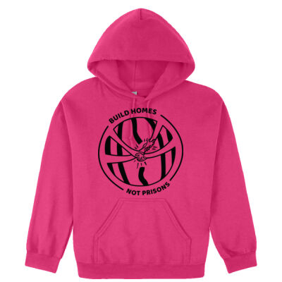 Homes Not Prisons hoodie (multiple colours available) Thumbnail